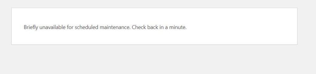 图片[1]-WordPress提示Briefly unavailable for scheduled maintenance. Check back in a minute解决办法-LyleSEO