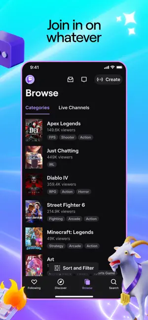 Twitch安卓版截图4