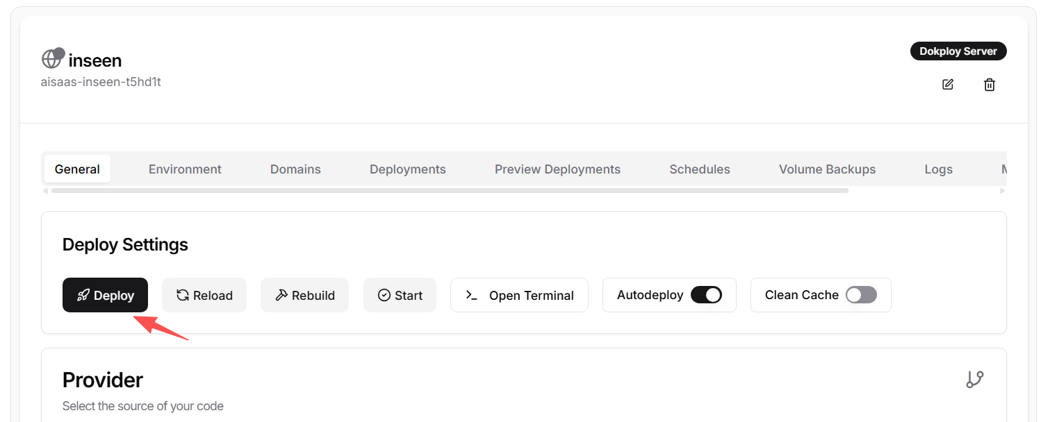 Deploy 网站