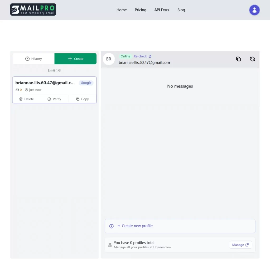 Temp Gmail - 临时谷歌邮箱-LyleSEO
